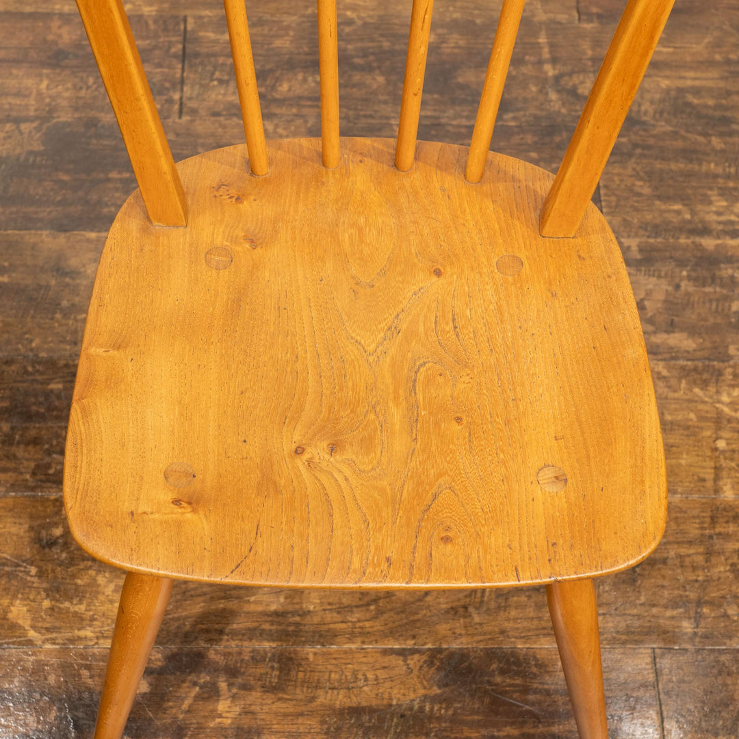 英国【ERCOL アーコール】エルム 4本スポーク フープバックチェア No.400 Windsor ウインザー /22B-14