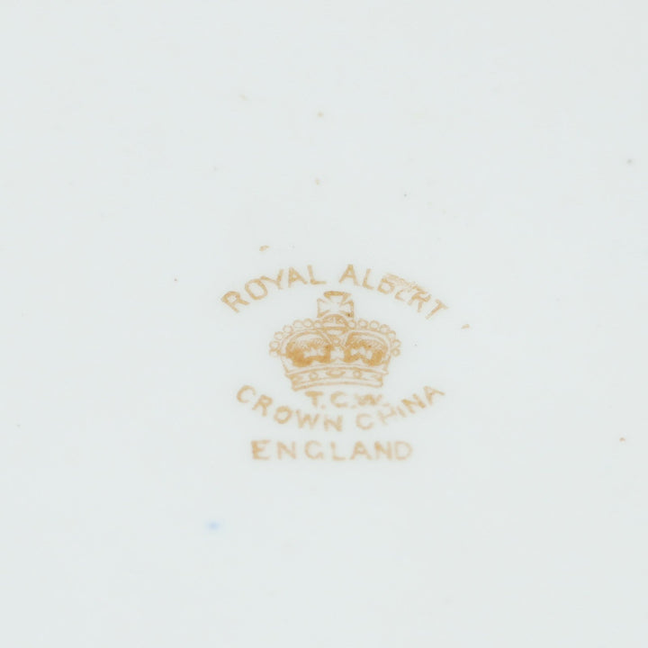 【ROYAL ALBERT ロイヤルアルバート CROWN CHINA クラウンチャイナ】ディナープレート 22cm /22B-15[m]
