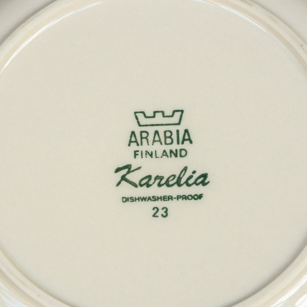 【ARABIA アラビア Karelia カレリア】プレート 17cm /22B-1 [m]