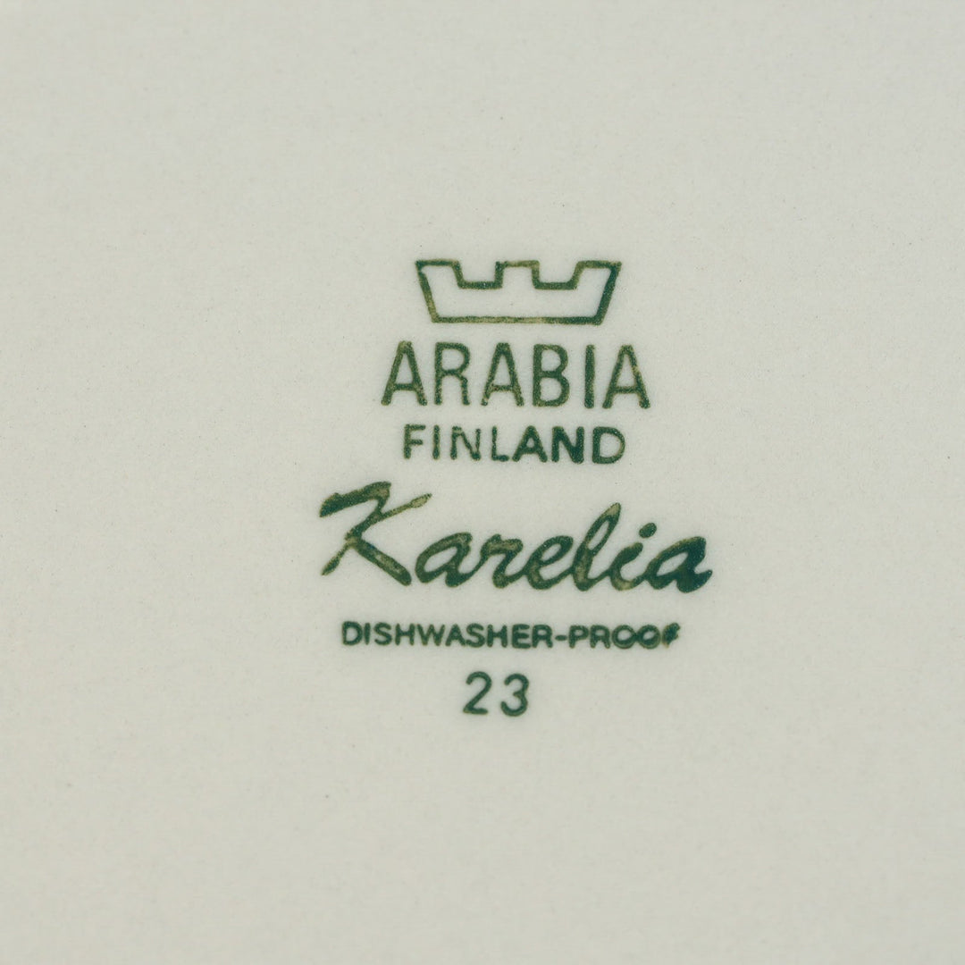 【ARABIA アラビア Karelia カレリア】プレート 17cm /22B-2 [m]