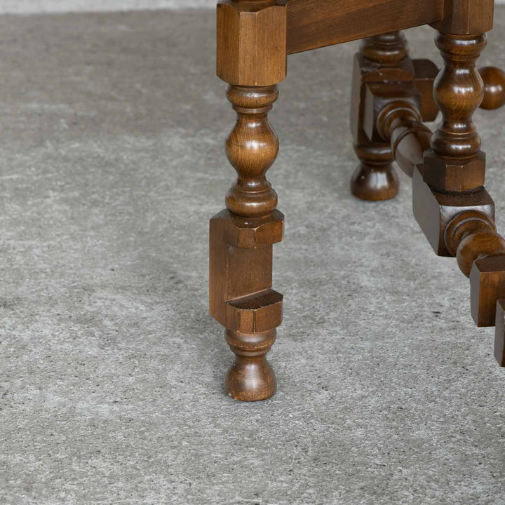 英国【ERCOL アーコール】折りたたみ式サイドテーブル エルム ゲートレッグローテーブル Old Colonial オールドコロニアル /22D[m]