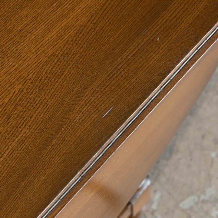 英国【ERCOL アーコール】折りたたみ式サイドテーブル エルム ゲートレッグローテーブル Old Colonial オールドコロニアル /22D[m]