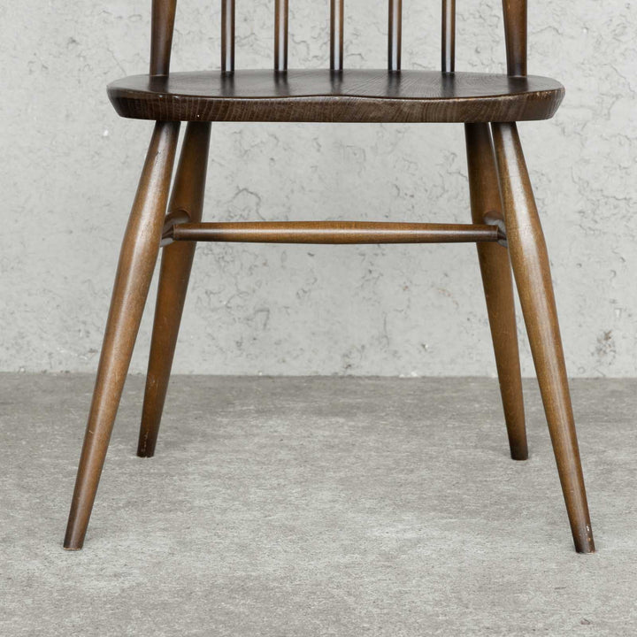 英国【ERCOL アーコール】曲木のボウバック 5本スポーク クエーカーチェア No.365 クッション付き Windsor ウインザー /22D-5 [m]