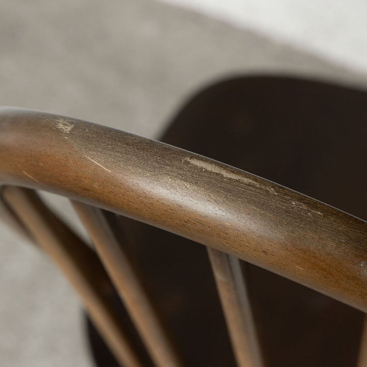 英国【ERCOL アーコール】曲木のボウバック 5本スポーク クエーカーチェア No.365 クッション付き Windsor ウインザー /22D-5 [m]