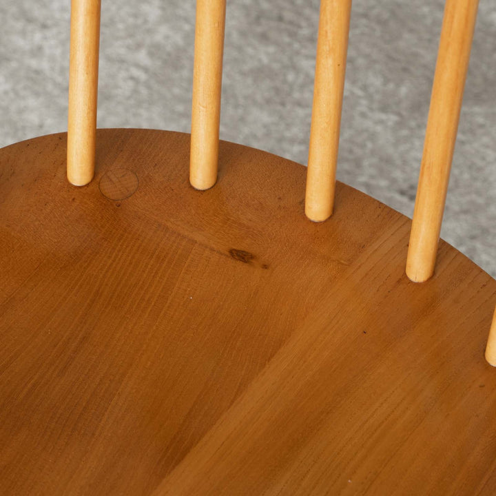 英国【ERCOL アーコール】エルム 6本スポーク フープバックチェア No.139 Windsor ウインザー /22E-9[m]