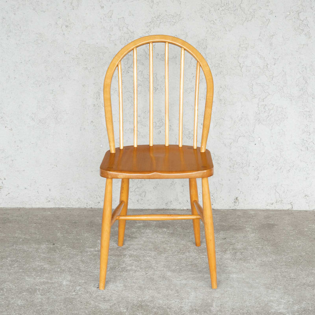 英国【ERCOL アーコール】エルム 6本スポーク フープバックチェア No.139 Windsor ウインザー /22E-14 [m]