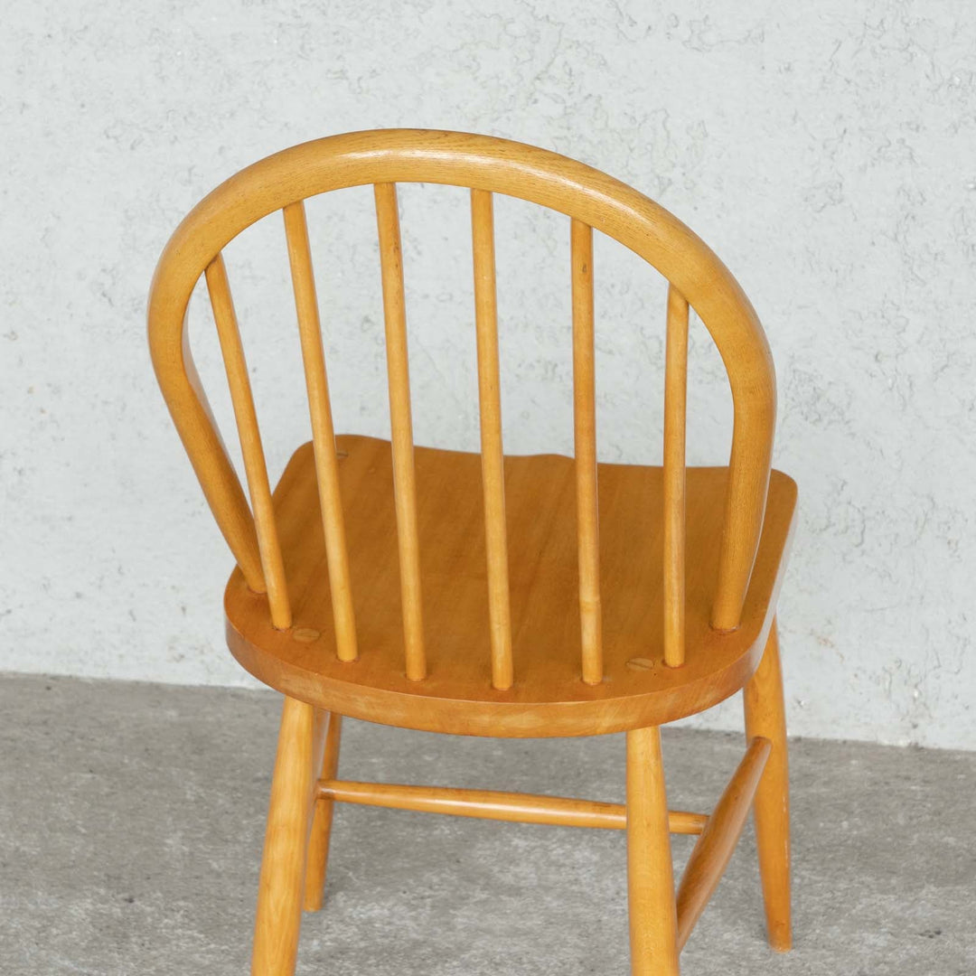 英国【ERCOL アーコール】エルム 6本スポーク フープバックチェア No.139 Windsor ウインザー /22E-14 [m]
