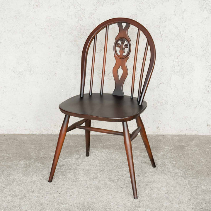 英国【ERCOL アーコール】シスルバックチェア No.371 Old Colonial オールドコロニアル /22E-7[m]