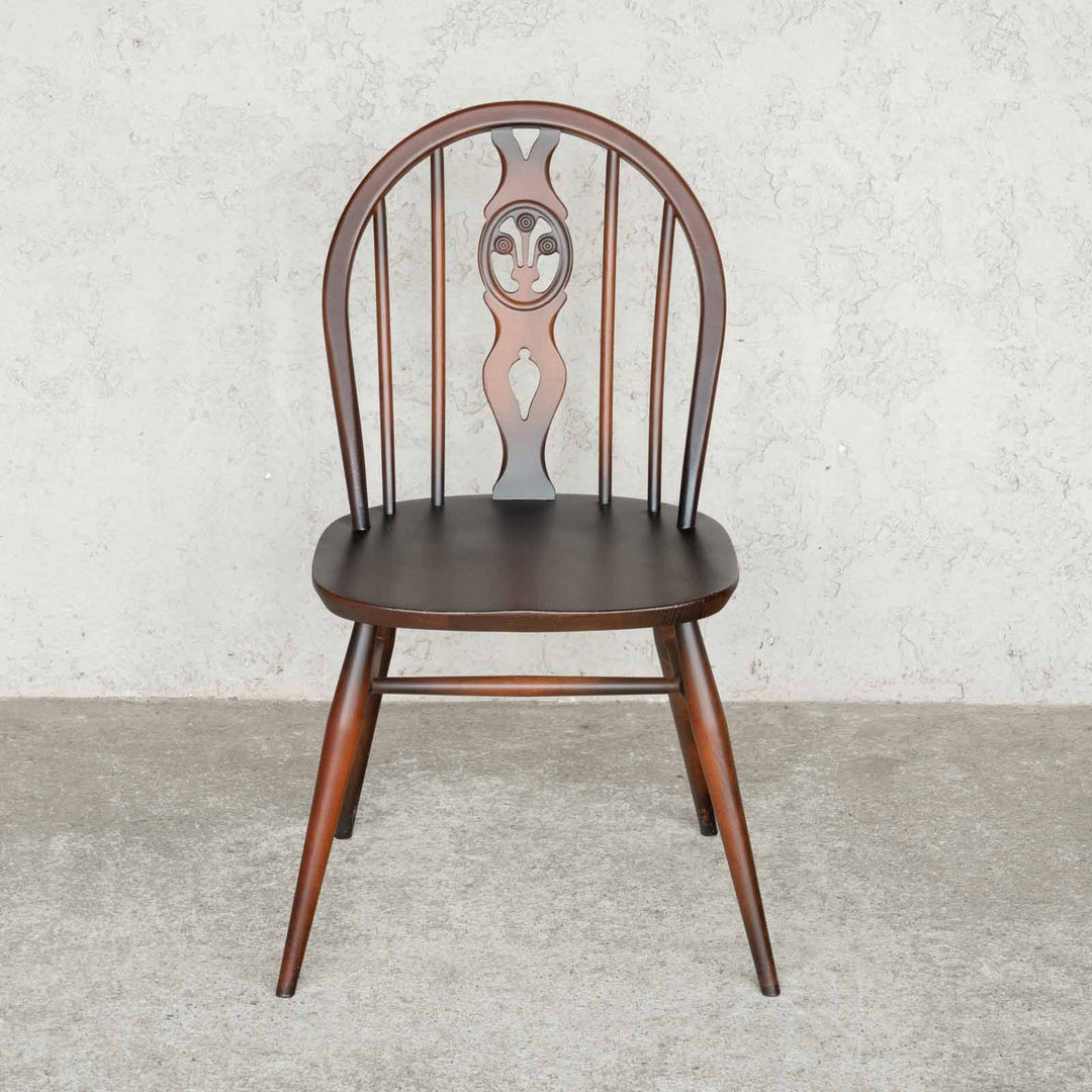英国【ERCOL アーコール】シスルバックチェア No.371 Old Colonial オールドコロニアル /22E-7[m]