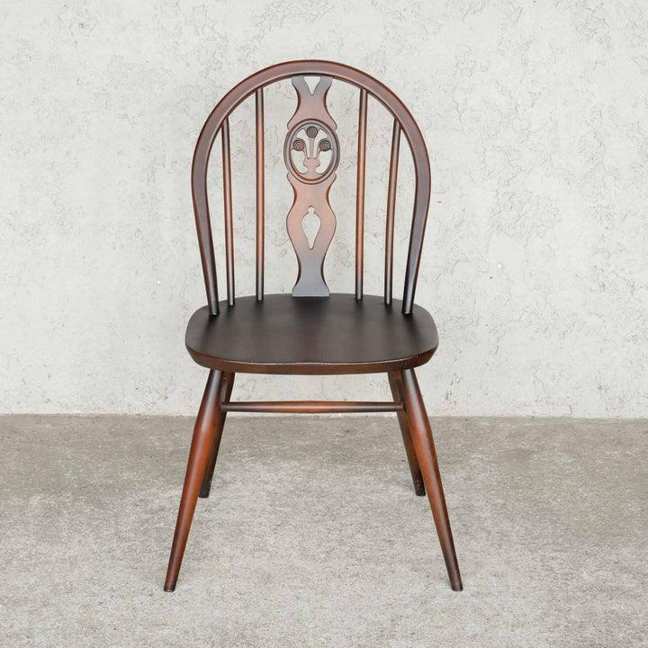 英国【ERCOL アーコール】シスルバックチェア No.371 Old Colonial オールドコロニアル /22E-7[m]