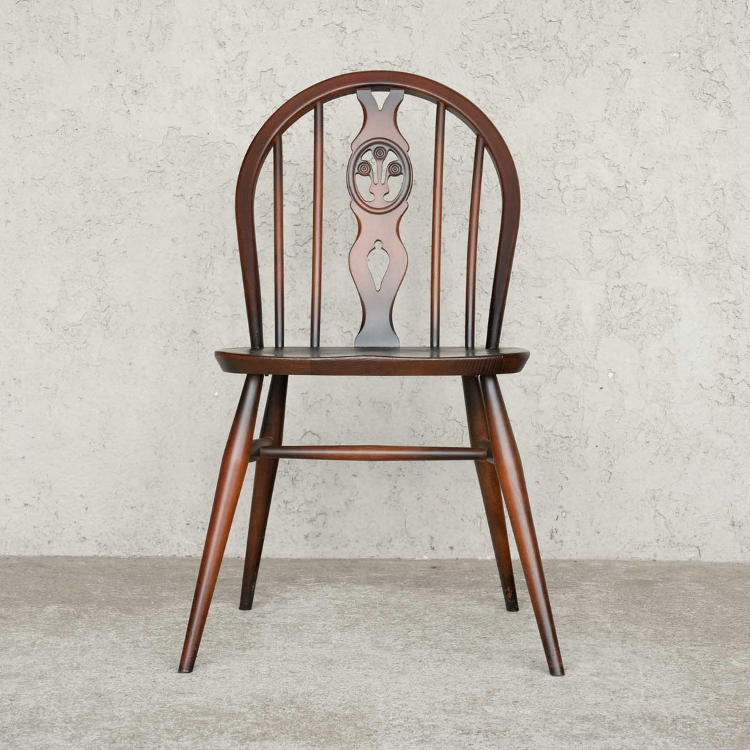 英国【ERCOL アーコール】シスルバックチェア No.371 Old Colonial オールドコロニアル /22E-7[m]