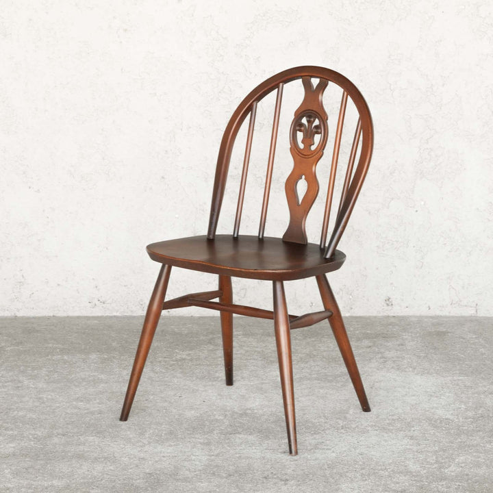 英国【ERCOL アーコール】シスルバックチェア No.371 Old Colonial オールドコロニアル /22E-9[m]