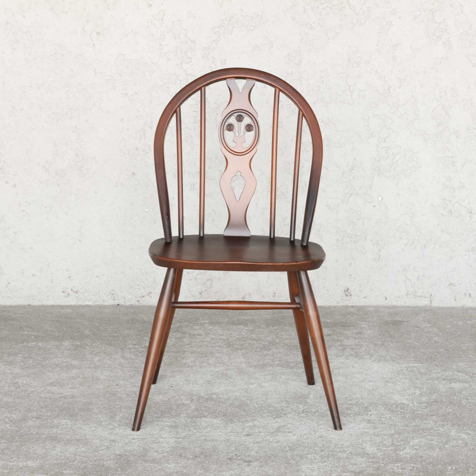 英国【ERCOL アーコール】シスルバックチェア No.371 Old Colonial