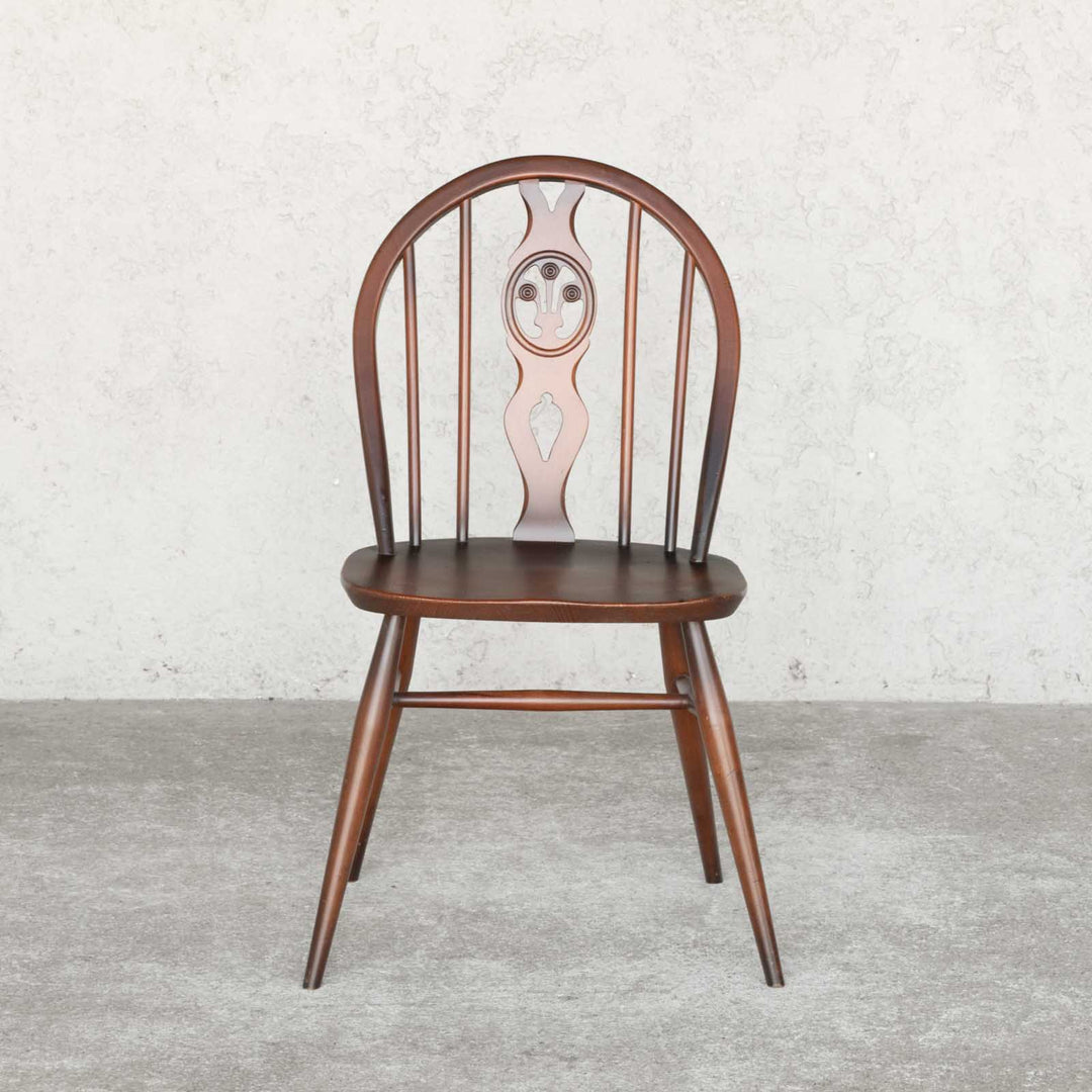 英国【ERCOL アーコール】シスルバックチェア No.371 Old Colonial オールドコロニアル /22E-9[m]