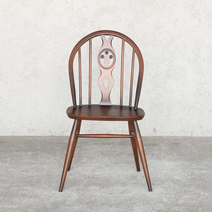 英国【ERCOL アーコール】シスルバックチェア No.371 Old Colonial オールドコロニアル /22E-9[m]