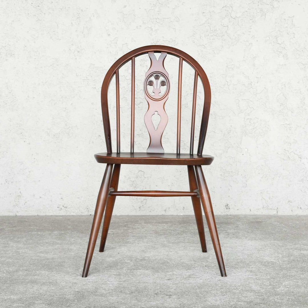 英国【ERCOL アーコール】シスルバックチェア No.371 Old Colonial オールドコロニアル /22E-9[m]
