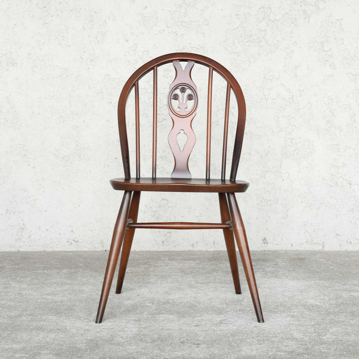 英国【ERCOL アーコール】シスルバックチェア No.371 Old Colonial オールドコロニアル /22E-9[m]