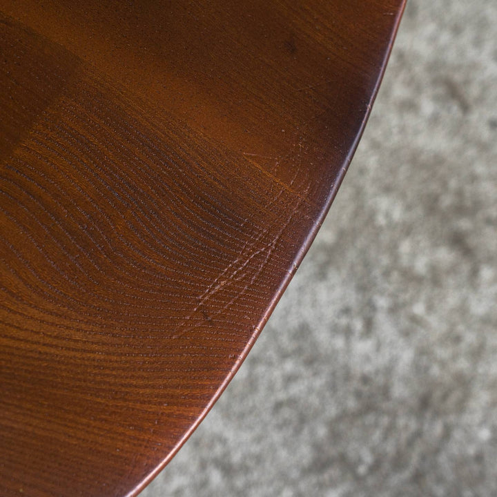 英国【ERCOL アーコール】シックなブラックペイント シスルバックアームチェア No.371A /22E-8[m]