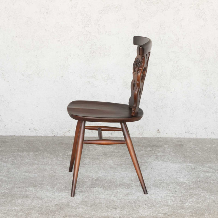英国【ERCOL アーコール】シスルバックチェア No.375 Old Colonial オールドコロニアル /22E-B4[m]