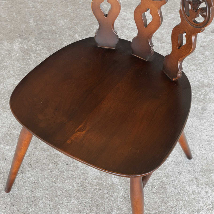 英国【ERCOL アーコール】シスルバックチェア No.375 Old Colonial オールドコロニアル /22E-B4[m]