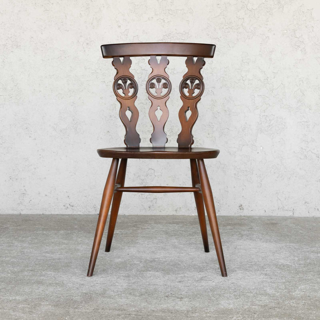 英国【ERCOL アーコール】シスルバックチェア No.375 Old Colonial オールドコロニアル /22E-B4[m]