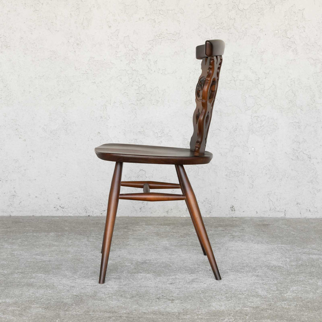 英国【ERCOL アーコール】シスルバックチェア No.375 Old Colonial オールドコロニアル /22E-B4[m]
