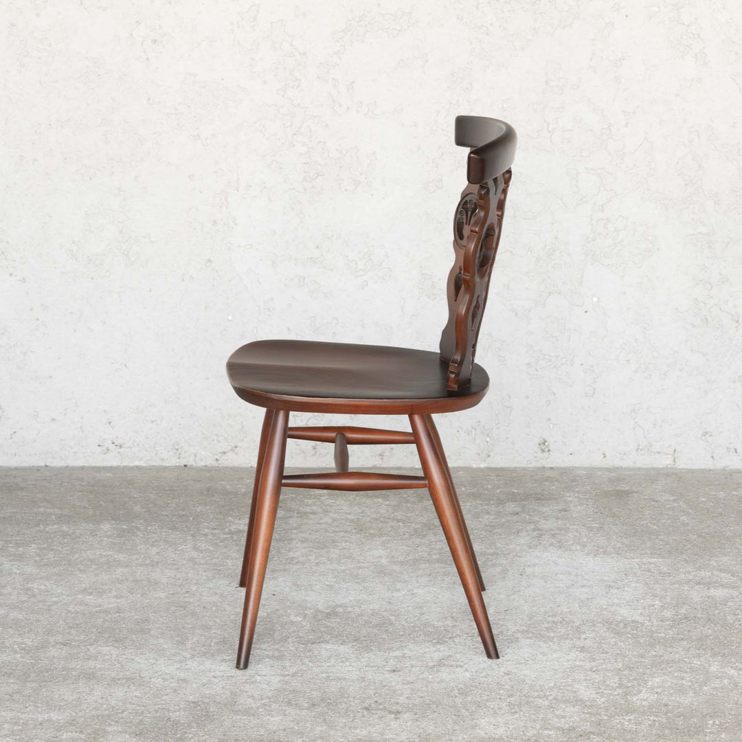 英国【ERCOL アーコール】シスルバックチェア No.375 Old Colonial オールドコロニアル /22E-B6[m]