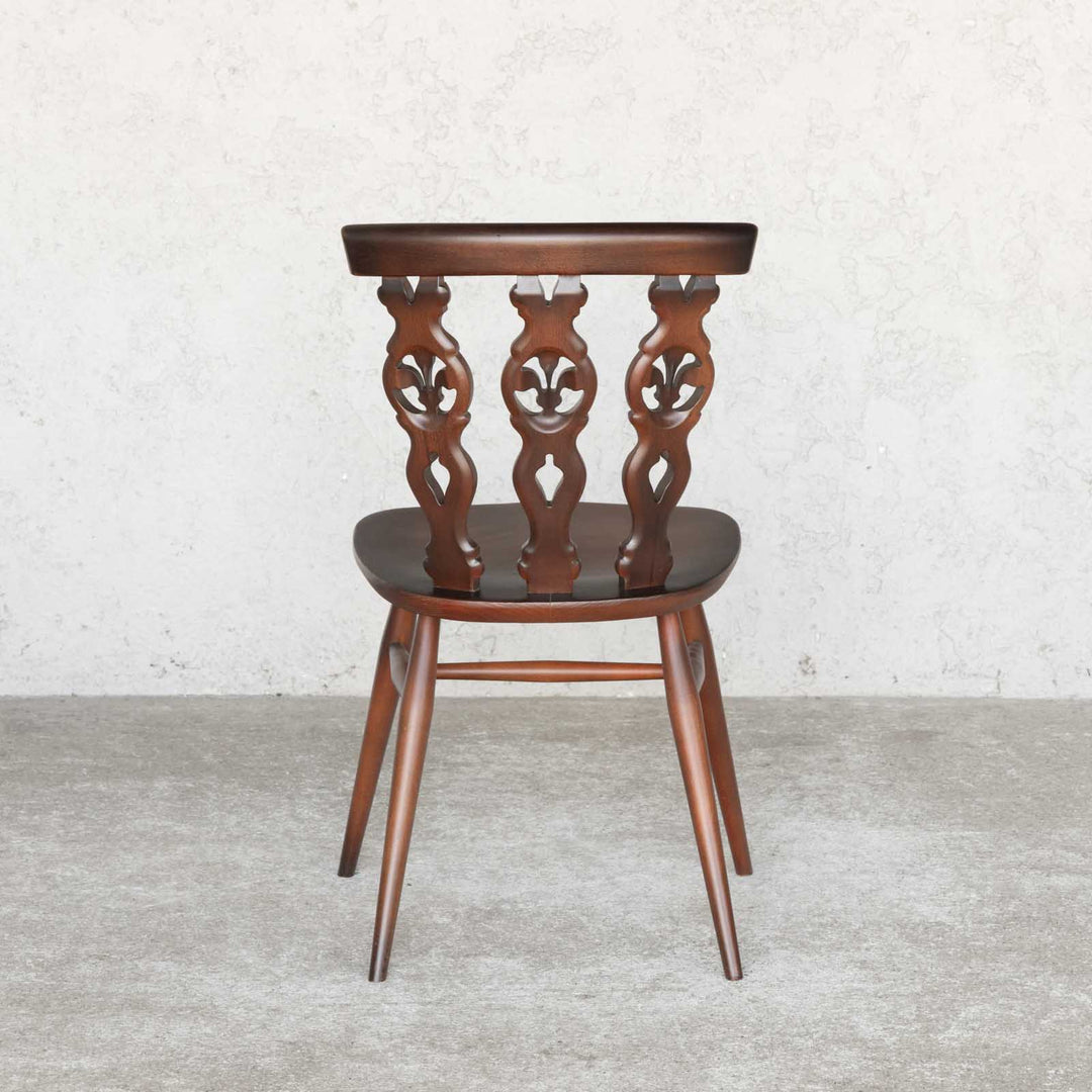 英国【ERCOL アーコール】シスルバックチェア No.375 Old Colonial オールドコロニアル /22E-B6[m]