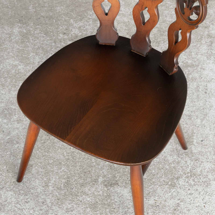 英国【ERCOL アーコール】シスルバックチェア No.375 Old Colonial オールドコロニアル /22E-B6[m]