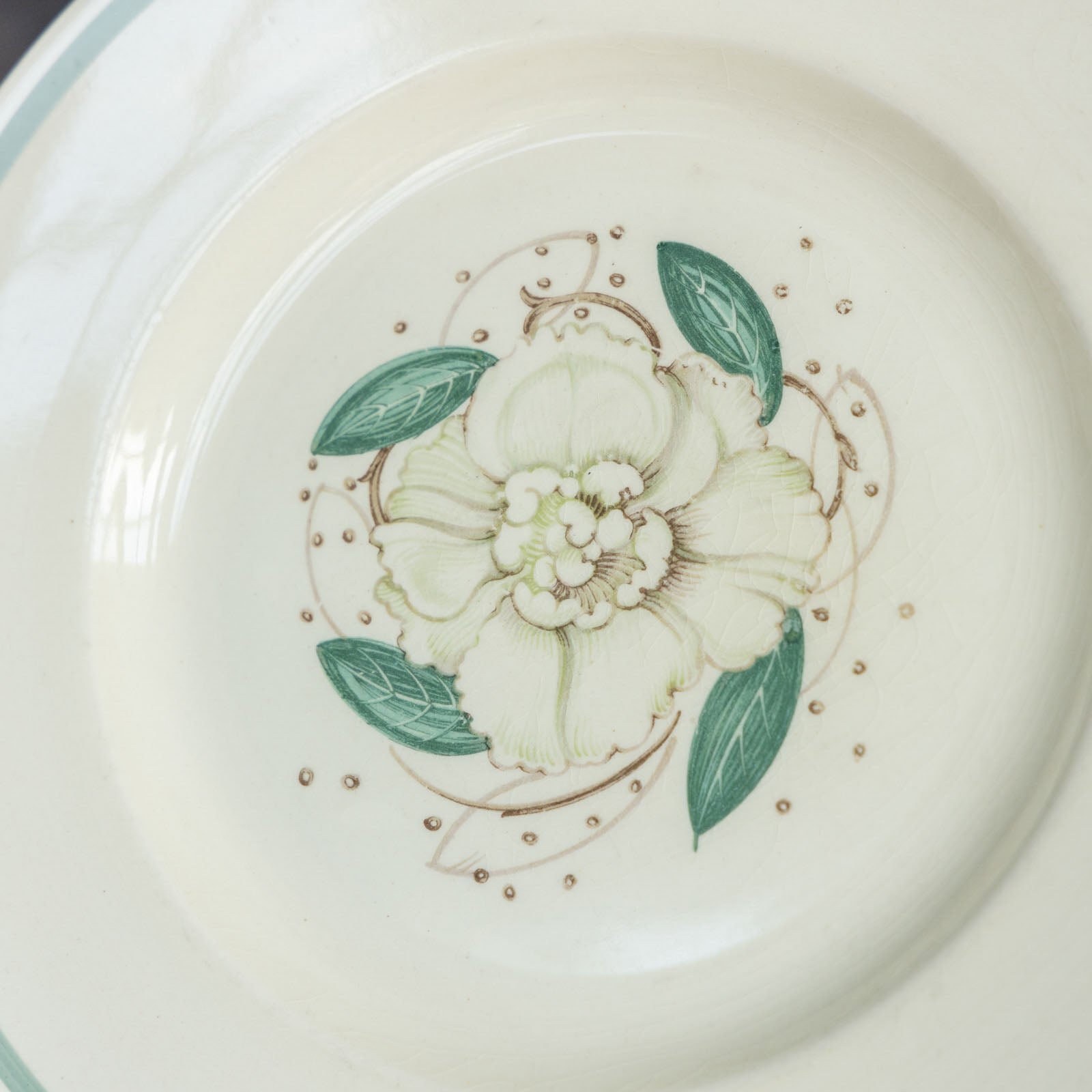 Susie Cooperスージークーパー　プレート2枚セット Susie Cooper スージークーパー ドレスデンスプレイ プレート 2枚