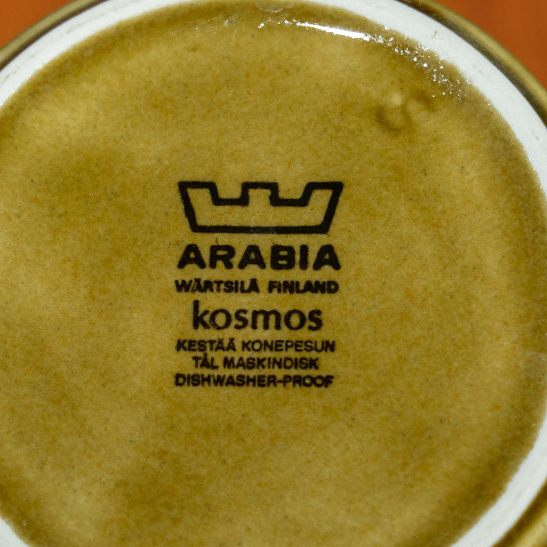 【ARABIA アラビア Kosmos コスモス】コーヒーポット /22J [m]