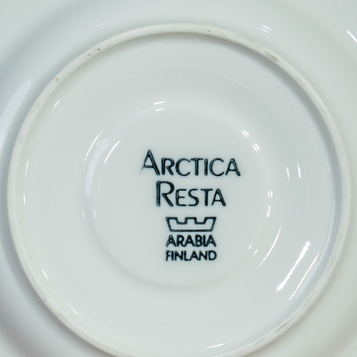 【ARABIA アラビア Arctica Resta アークティカ レスタ Hovi ホビ】モカカップ&ソーサー KSRモデル[m]
