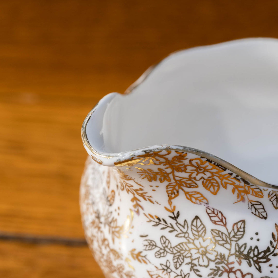 【Royal Vale ロイヤルベール】金彩の装飾が輝く クリーマー[m]