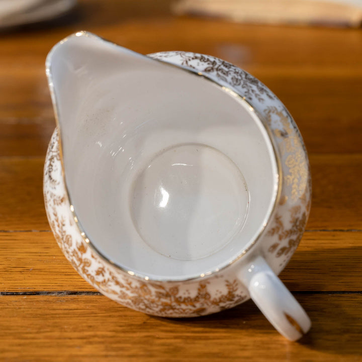 【Royal Vale ロイヤルベール】金彩の装飾が輝く クリーマー[m]