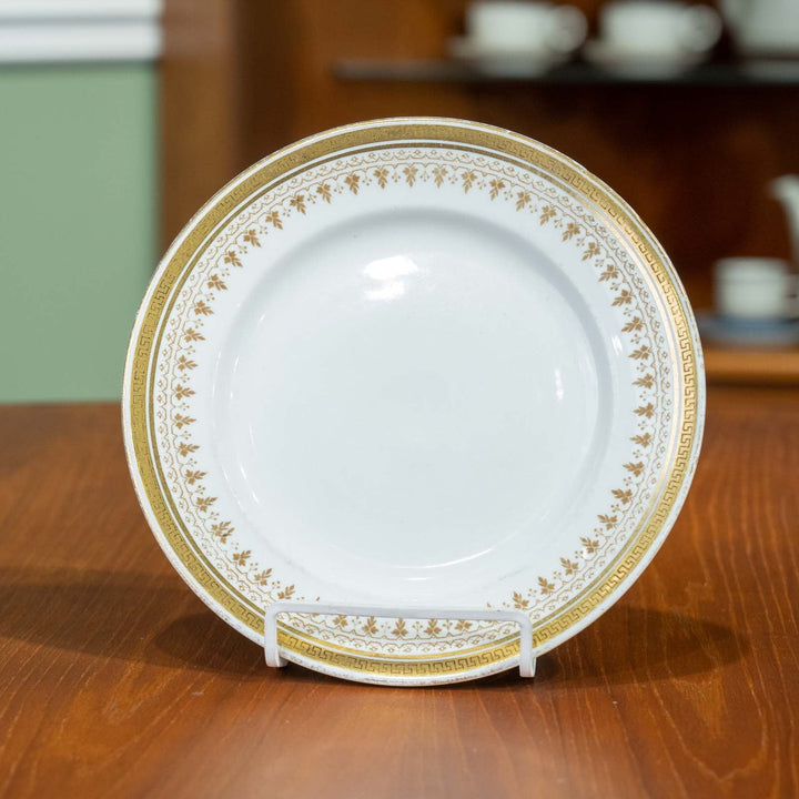 【Old Noritake オールドノリタケ】金彩装飾が豪華で美しい プレート 20cm[m]