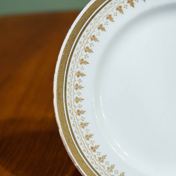 【Old Noritake オールドノリタケ】金彩装飾が豪華で美しい プレート 20cm[m]