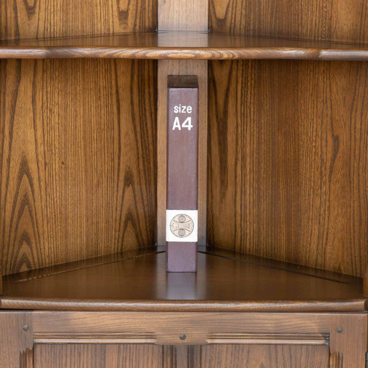 英国【ERCOL アーコール】エルム コーナーキャビネット No.474 Old Colonial オールドコロニアル /22I[m]