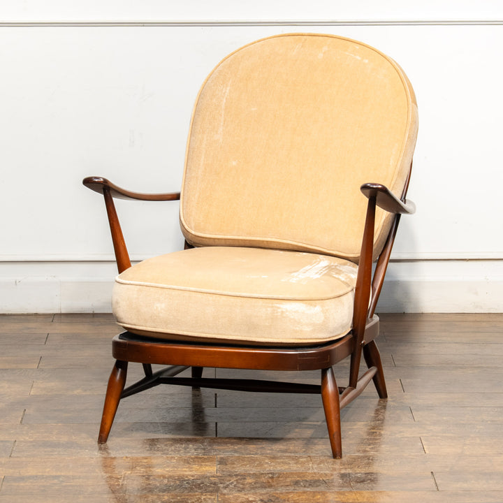 英国【ERCOL アーコール】イージーチェア No.252 Old Colonial オールドコロニアル /22I-1