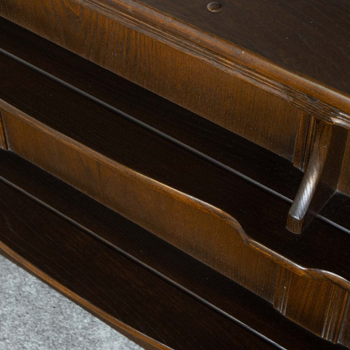 英国【ERCOL アーコール】伝統的な気品あふれるデザイン オープンカップボード Old Colonial オールドコロニアル /22I[m]