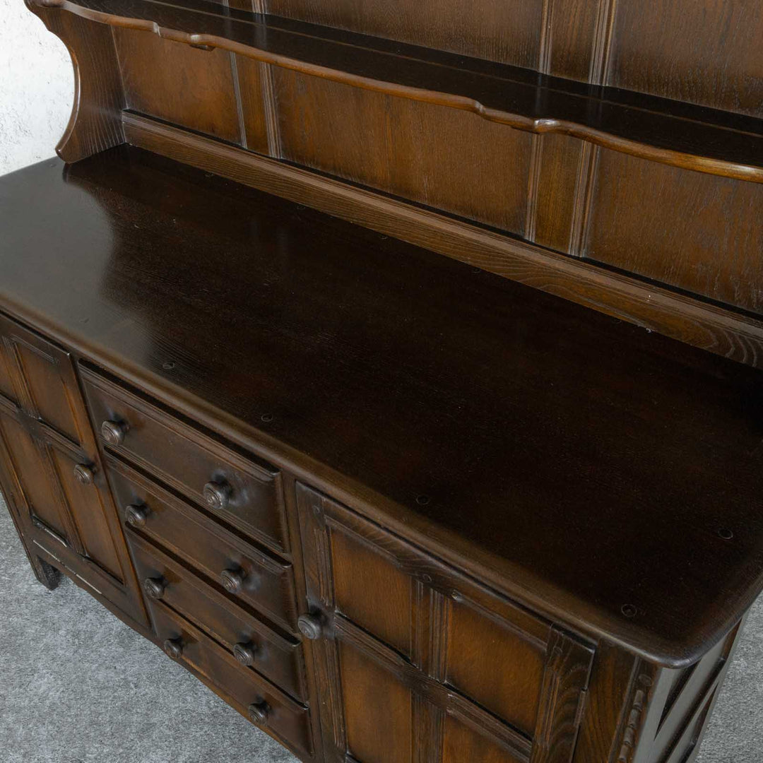 英国【ERCOL アーコール】伝統的な気品あふれるデザイン オープンカップボード Old Colonial オールドコロニアル /22I[m]