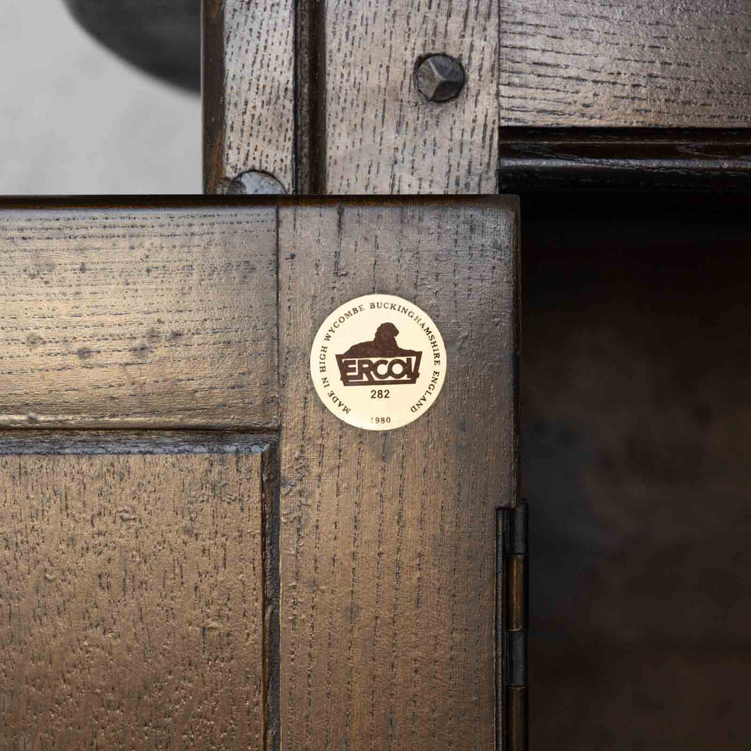 英国【ERCOL アーコール】伝統的な気品あふれるデザイン オープンカップボード Old Colonial オールドコロニアル /22I[m]
