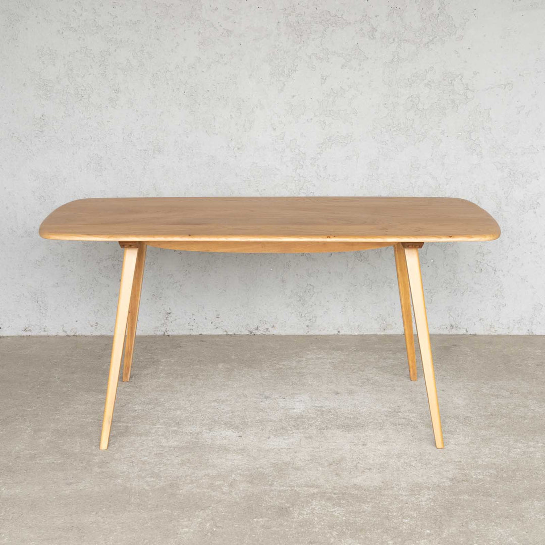 英国【ERCOL アーコール】ナチュラルな色味と丸みのある優しいフォルム リフェクトリーテーブル /22I[m]