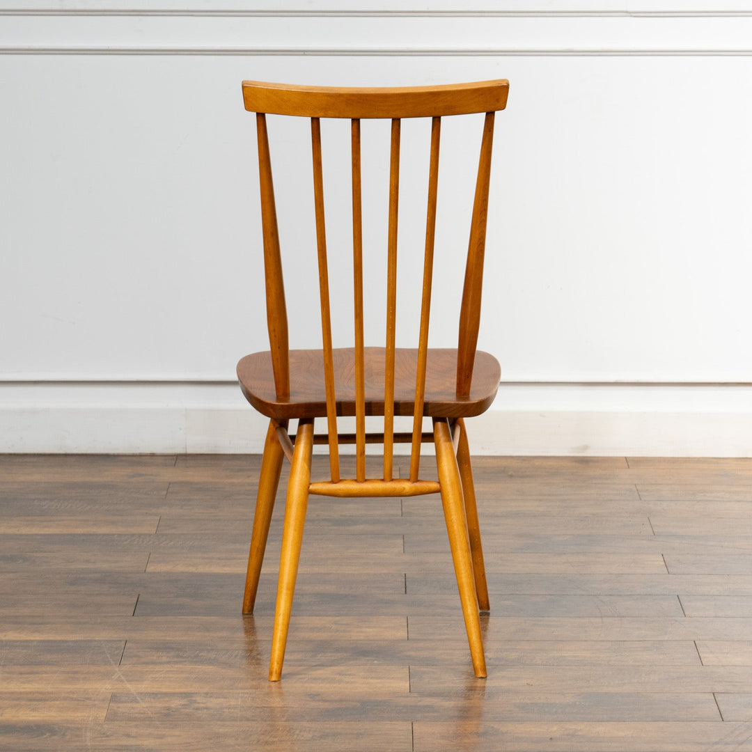 英国【ERCOL アーコール】シンプルで直線的なデザイン ハイバック スティックバックチェア No.608 Windsor ウインザー /22I-8[m]