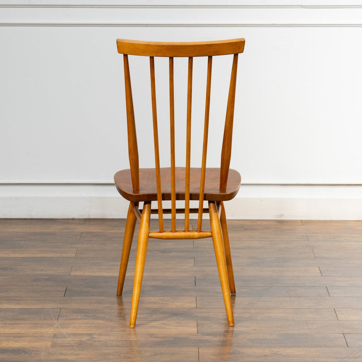 英国【ERCOL アーコール】シンプルで直線的なデザイン ハイバック スティックバックチェア No.608 Windsor ウインザー /22I-8[m]