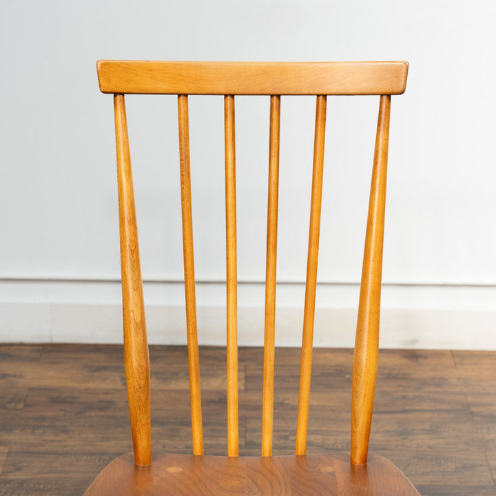 英国【ERCOL アーコール】シンプルで直線的なデザイン ハイバック スティックバックチェア No.608 Windsor ウインザー /22I-8[m]