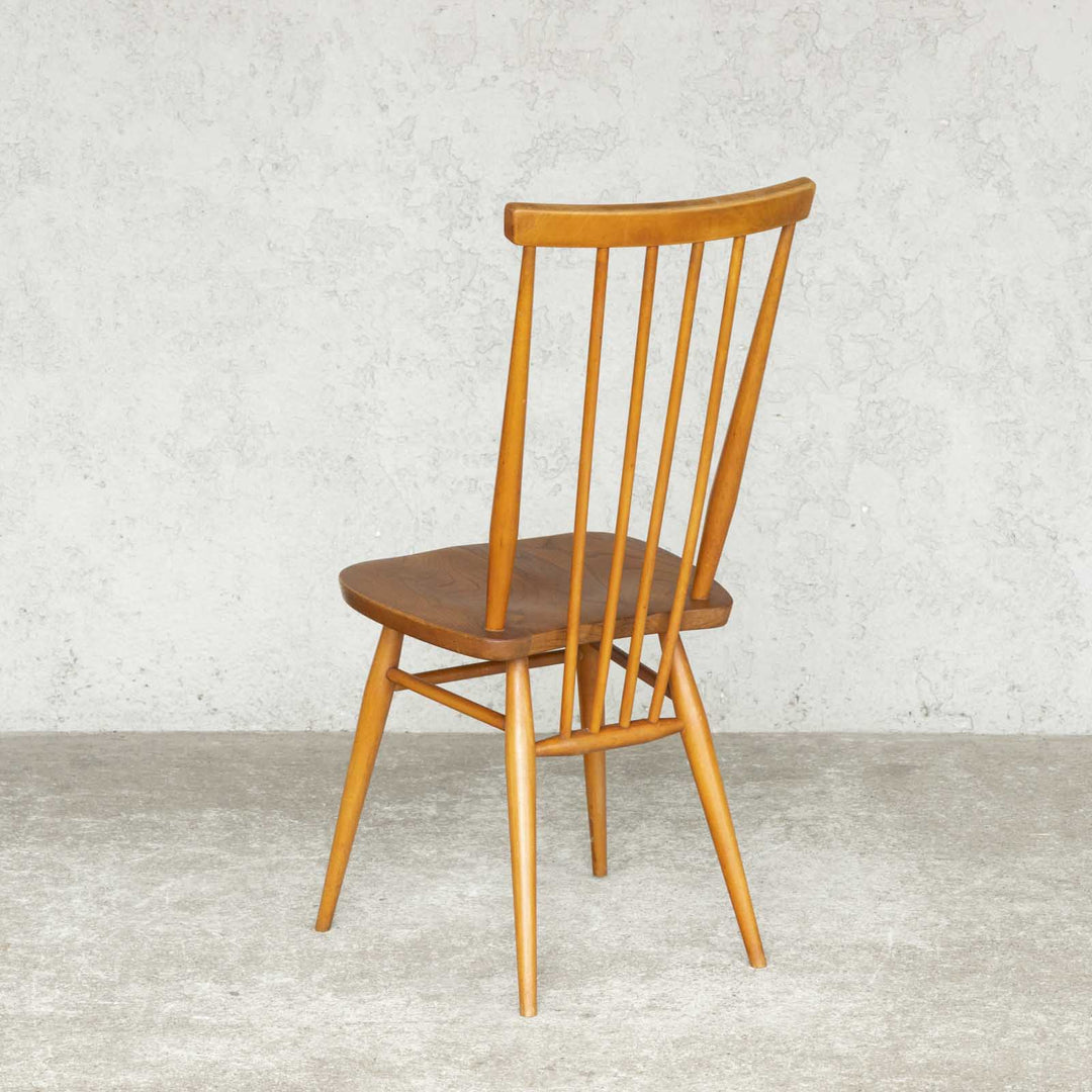 英国【ERCOL アーコール】シンプルで直線的なデザイン ハイバック スティックバックチェア No.608 Windsor ウインザー /A-11[m]