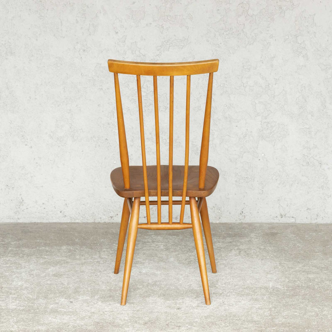 英国【ERCOL アーコール】シンプルで直線的なデザイン ハイバック スティックバックチェア No.608 Windsor ウインザー /A-11[m]