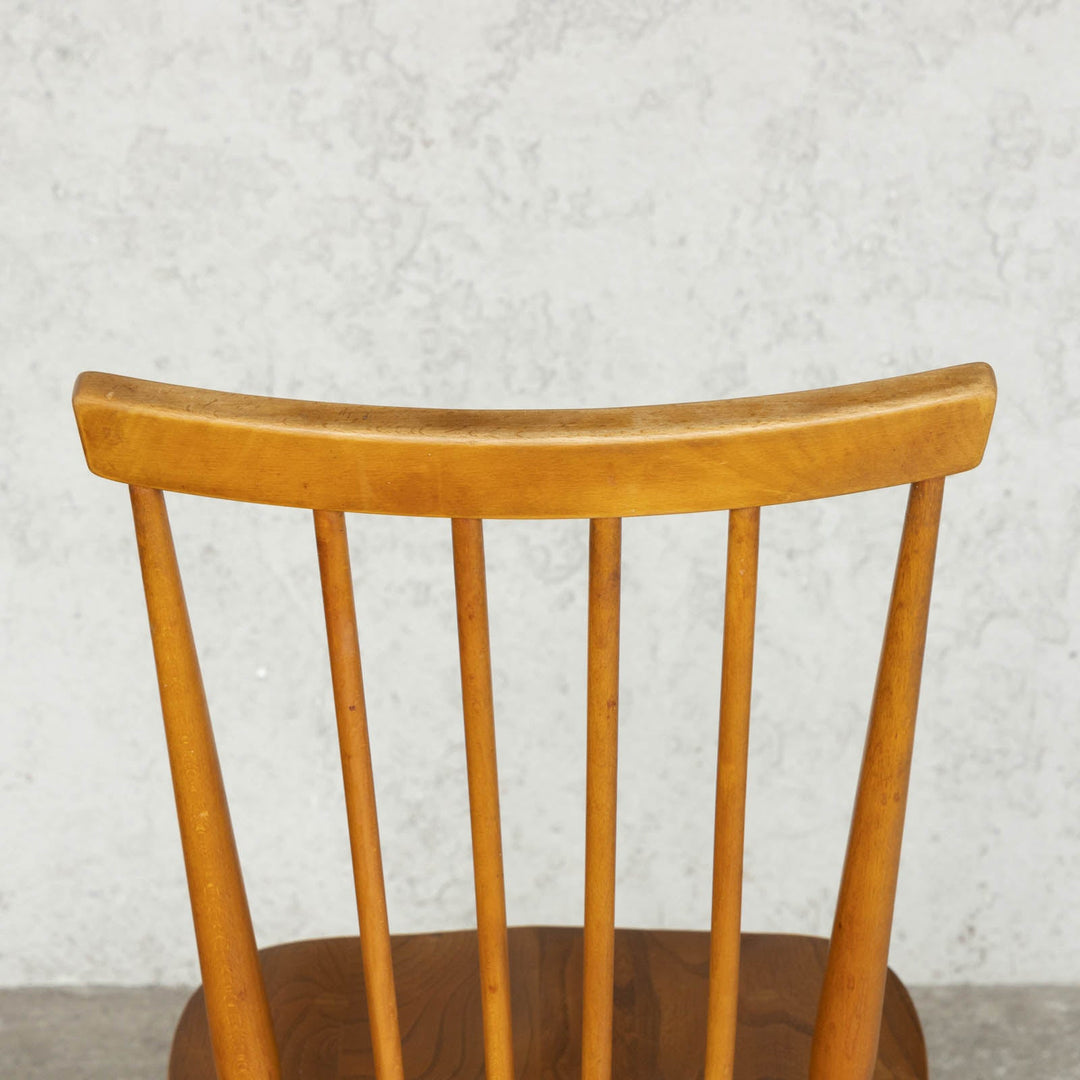 英国【ERCOL アーコール】シンプルで直線的なデザイン ハイバック スティックバックチェア No.608 Windsor ウインザー /A-11[m]