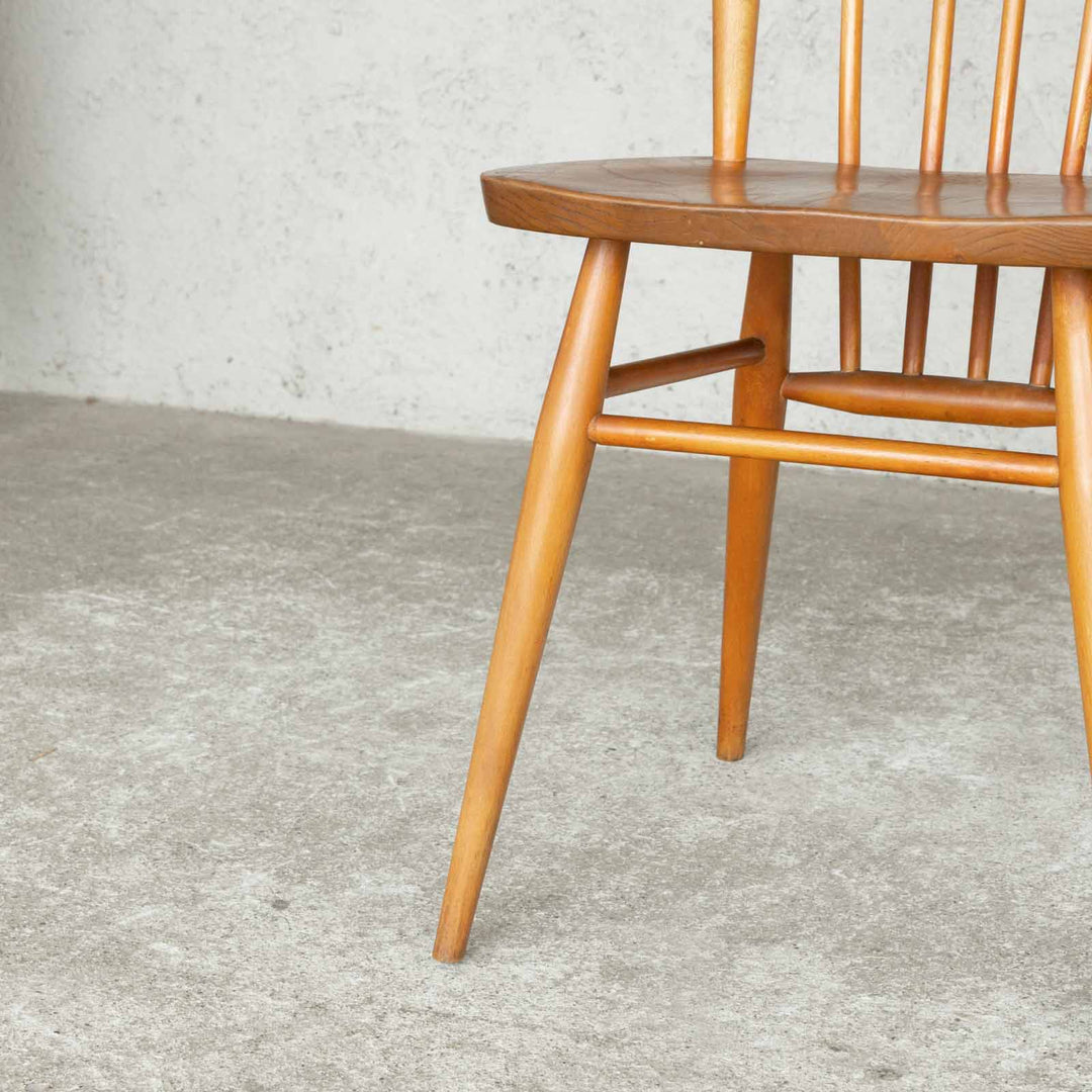 英国【ERCOL アーコール】シンプルで直線的なデザイン ハイバック スティックバックチェア No.608 Windsor ウインザー /A-11[m]