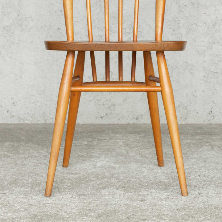 英国【ERCOL アーコール】シンプルで直線的なデザイン ハイバック スティックバックチェア No.608 Windsor ウインザー /A-11[m]
